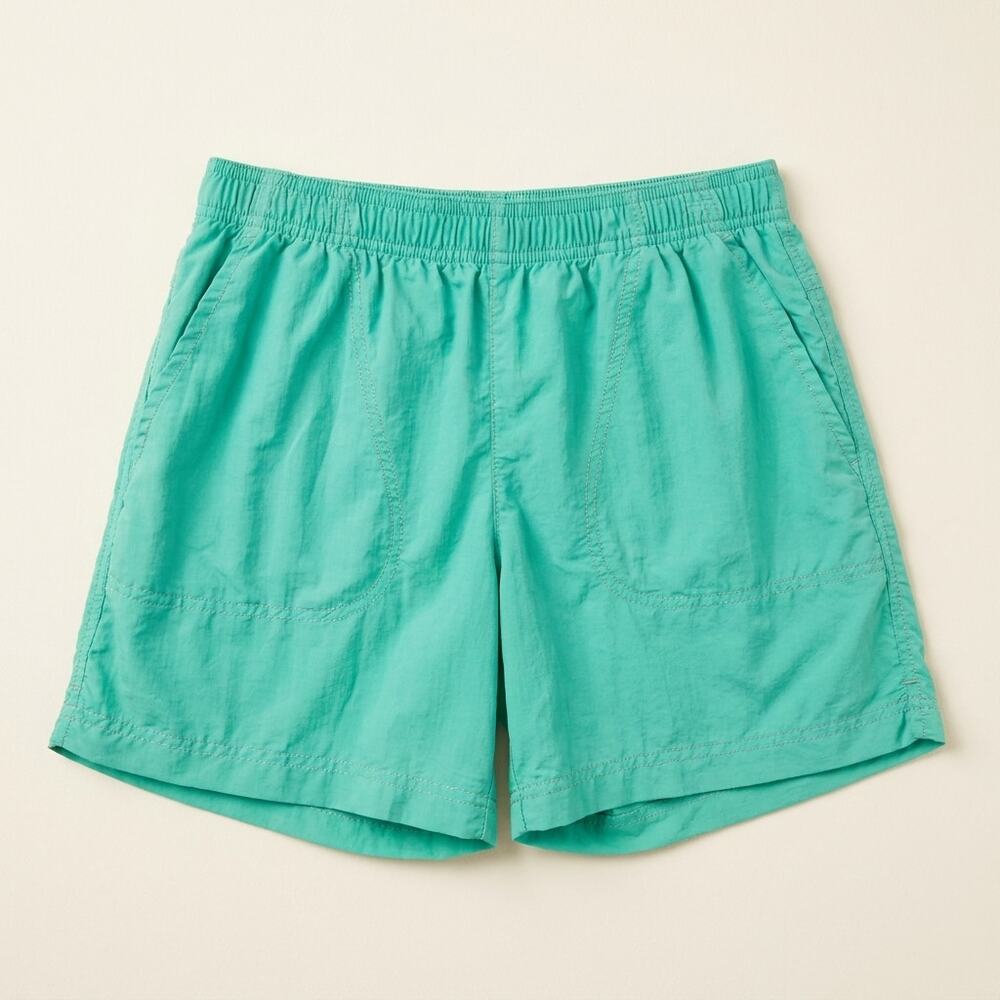 Columbia Nylon Sandy River Quick Dry 5 Inch Shorts Green Womens XS